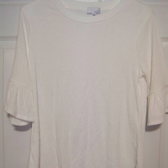 !!! 3 for $25 Ten Sixty Sherman Ruffle Sleeve Top - Picture 2 of 3